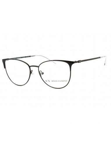 Armani Exchange Women's Eyeglasses - Black Metal Frame Clear Demo Lens | 0AX1034 6000 Les êtres humains sont 