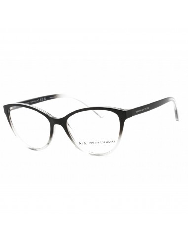 Armani Exchange Women's Eyeglasses - Black/Grey Cat Eye Plastic Frame | AX3053 8255 la livraison gratuite