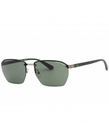 Armani Exchange Men's Sunglasses - Matte Gunmetal/Matte Green Frame | 0AX2048S 600371 prix pour 