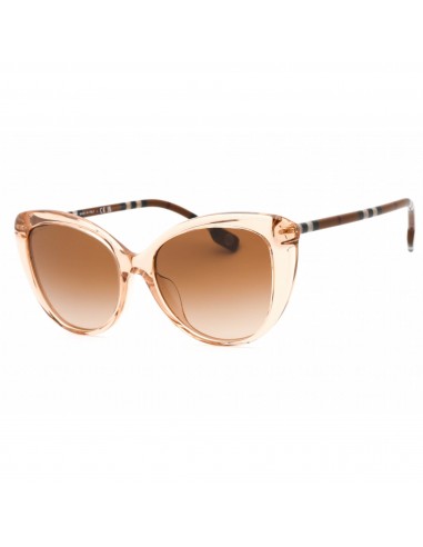 Burberry Women's Sunglasses - Peach Cat Eye Frame Brown Grey Lens | 0BE4407F 408813 Véritable concentré