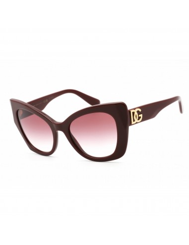 Dolce & Gabbana Women's Sunglasses - Burgundy Cat Eye Plastic Frame | 0DG4405 30918H soldes