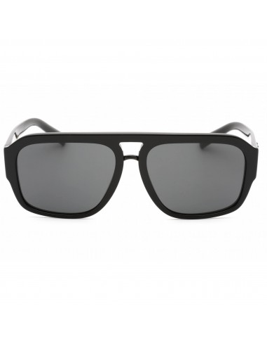 Dolce & Gabbana Men's Sunglasses - Black Frame Dark Grey Lens | 0DG4403 501/87 À commander