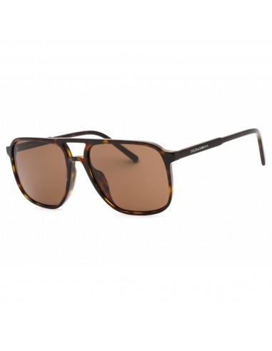 Dolce & Gabbana Men's Sunglasses - Havana Frame Brown Lens | 0DG4423F 502/73 Voir les baskets