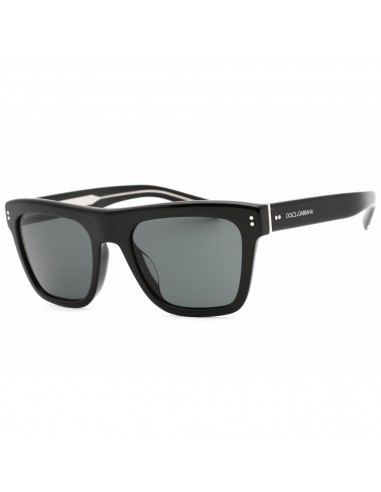 Dolce & Gabbana Men's Sunglasses - Black Square Frame Dark Grey Lens | 0DG4420F 501/87 Comment ça marche