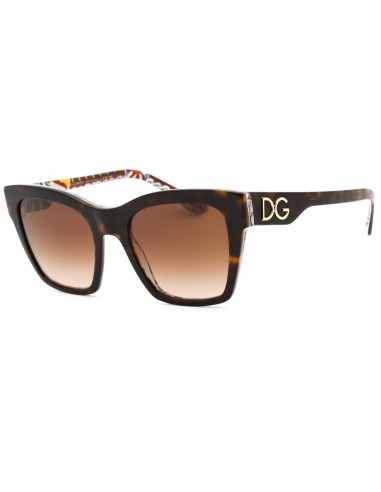 Dolce & Gabbana Women's Sunglasses - Havana Cat Eye Full Rim Frame | 0DG4384 321773 hantent personnes