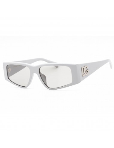 Dolce & Gabbana Women's Sunglasses - Light Grey Rectangular Frame | 0DG4453F 341887 le des métaux précieux