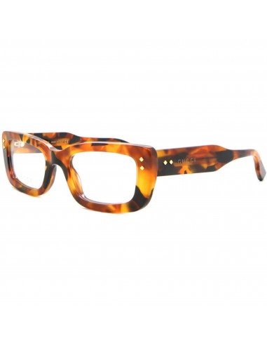 Gucci Women's Eyeglasses - Havana Acetate Rectangular Frame Demo Lens | GG1216O 002 Amélioration de cerveau avec