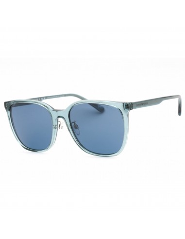 Emporio Armani Women's Sunglasses - Transparent Shiny Blue Frame | 0EA4206D 593480 du meilleur 