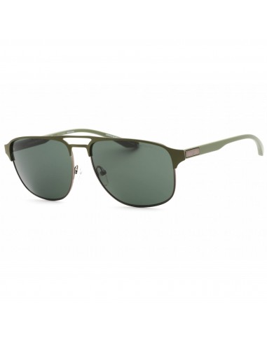 Emporio Armani Men's Sunglasses - Matte Gunmetal/Sage Green Frame | 0EA2144 336771 meilleur choix