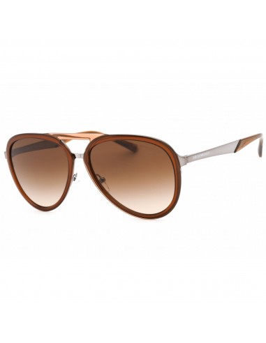 Emporio Armani Men's Sunglasses - Transparent Glossy Brown Frame | 0EA2145 336013 en ligne des produits 