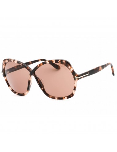 Tom Ford Women's Sunglasses - Coloured Havana Butterfly Frame Violet Lens | FT1013 55Y l'évolution des habitudes 