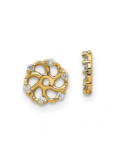 14k AA Diamond Earring Jacket ouvre sa boutique