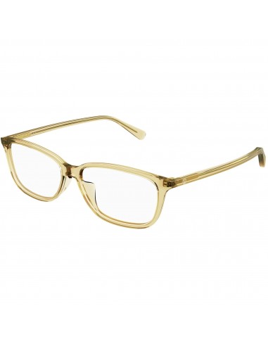 Gucci Women's Eyeglasses - Brown Acetate Rectangular Frame Demo Lens | GG0757OA 004 prix