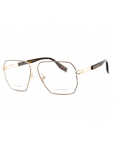 Marc Jacobs Men's Eyeglasses - Gold Brown Butterfly Full Rim Frame | MARC 635 001Q 00 de pas cher