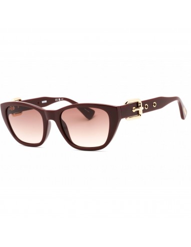 Moschino Women's Sunglasses - Burgundy Cat Eye Shape Full Rim Frame | MOS130/S 0LHF HA Toutes les collections ici