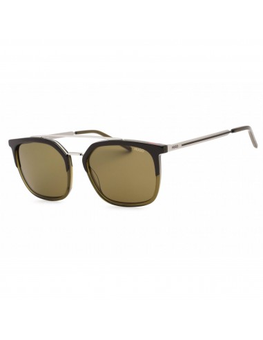 Hugo Men's Sunglasses - Brown Khaki Pilot Full Rim Plastic Frame | HG 1124/S 0IFI QT prix pour 