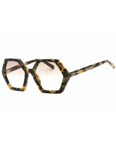 Marc Jacobs Women's Sunglasses - Havana Yellow Geometric Frame | MARC 521/S 0A84 HA Jusqu'à 80% De Réduction