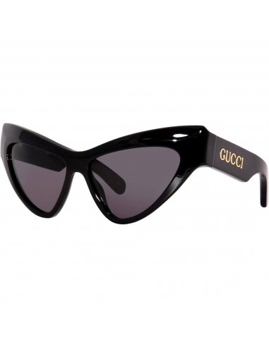 Gucci Women's Sunglasses - Black Plastic Cat Eye Shape Frame Grey Lens | GG1294S 001 shop