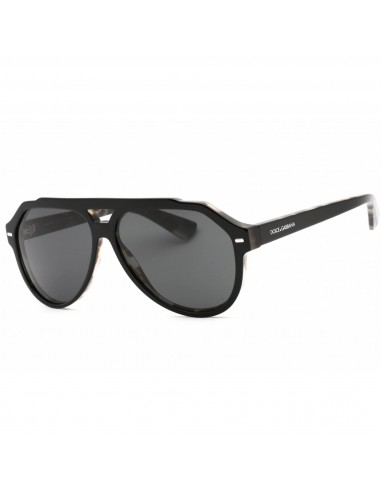 Dolce & Gabbana Men's Sunglasses - Black On Grey Tortoise Plastic | 0DG4452 340387 Toutes les collections ici