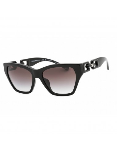 Emporio Armani Women's Sunglasses - Shiny Black Cat Eye Shape Frame | 0EA4203U 50178G 50% de réduction en Octobre 2024