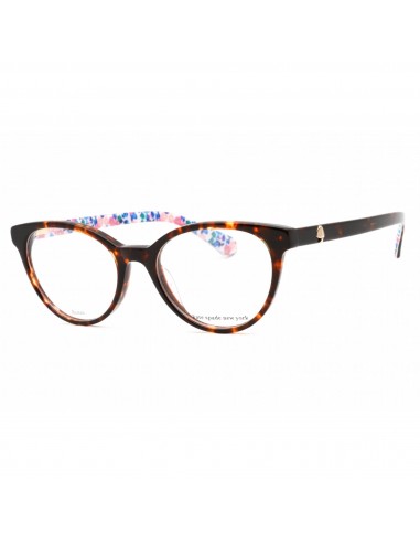 Kate Spade Women's Eyeglasses - Havana Plastic Cat Eye Full Rim Frame | GELA 0086 00 ou a consommer sur place