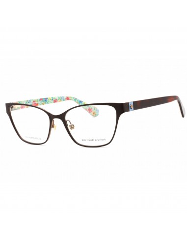 Kate Spade Women's Eyeglasses - Brown Cat Eye Frame Clear Demo Lens | IVIE 009Q 00 paiement sécurisé