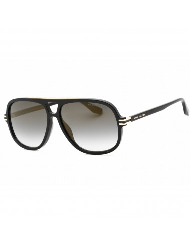 Marc Jacobs Men's Sunglasses - Black Pilot Frame Clear Demo Lens | MARC 468/S 807/FQ Comparez plus de prix