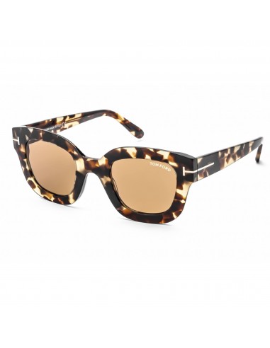 Tom Ford Women's Sunglasses - Havana/Other Plastic Cat Eye Full Rim | FT0659 56E- l'évolution des habitudes 