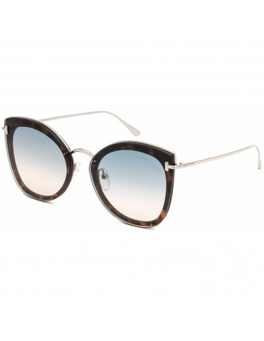 Tom Ford Women's Sunglasses - Shiny Blonde Havana Metal Butterfly Frame | FT0657 53P Comment ça marche