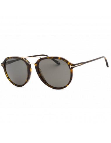 Tom Ford Men's Sunglasses - Dark Havana Plastic Pilot Full Rim Frame | FT0674 52D commande en ligne