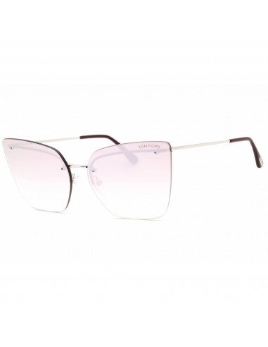 Tom Ford Women's Sunglasses - Shiny Palladium Metal Butterfly Shape Frame | FT0682 16Z france