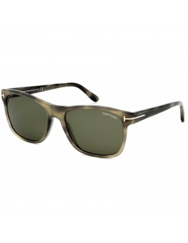 Tom Ford Men's Sunglasses - Light Brown/Other Plastic Rectangular Frame | FT0698 47N Découvrez la collection