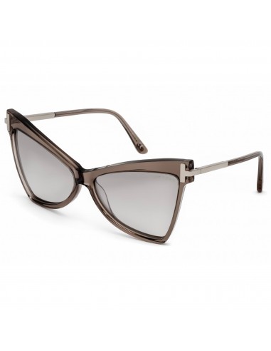 Tom Ford Women's Sunglasses - Shiny Beige Plastic Butterfly Shape Frame | FT0767 57G vente chaude votre 