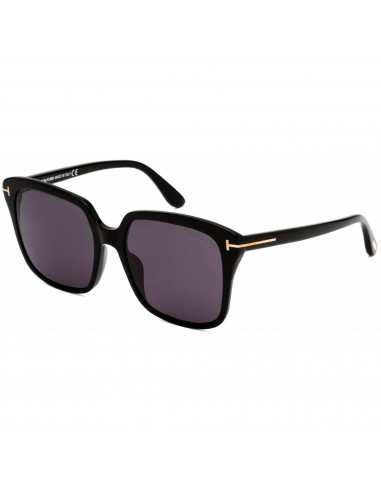 Tom Ford Women's Sunglasses - Shiny Black Plastic Square Full Rim Frame | FT0788 01A de France