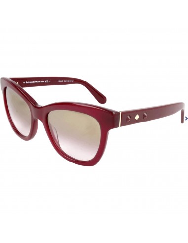 Kate Spade Women's Sunglasses - Burgundy Plastic Frame | KATE SPADE KRISSY/S S1K/QH Faites des économies