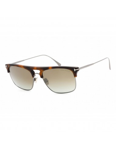 Tom Ford Unisex Sunglasses - Blonde Havana Plastic Pilot Full Rim Frame | FT0830 53Q chez Cornerstreet bien 