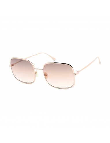 Tom Ford Women's Sunglasses - Shiny Rose Gold Frame Gradient Brown Lens | FT0865 28F Venez acheter