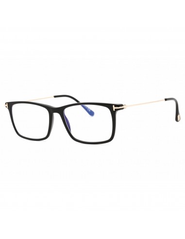 Tom Ford Men's Eyeglasses - Shiny Black Acetate Rectangular Shape Frame | FT5758-B 001 france