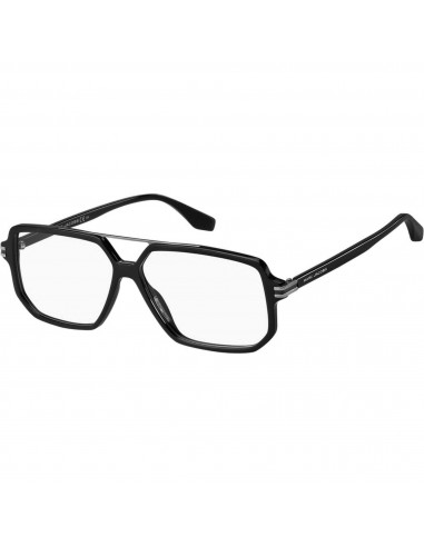 Marc Jacobs Men's Eyeglasses - Black Ruthenium Geometric Shape Frame | MARC 417 284 prix