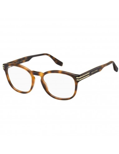 Marc Jacobs Men's Eyeglasses - Clear Lens Havana Round Shape Frame | MARC 605 0086 00 de votre