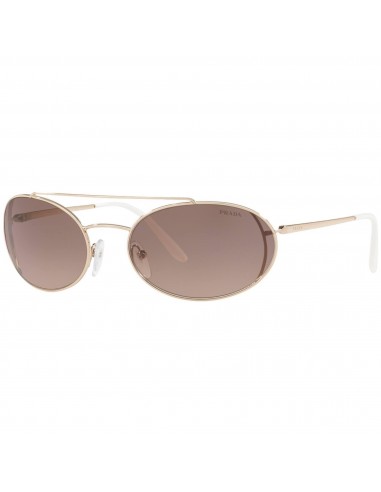 Prada Women's Sunglasses - Pale Gold Metal Frame Brown Lens | PRADA 0PR66VS ZVN3D061 le des métaux précieux