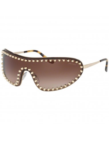 Prada Women's Sunglasses - Pale Gold Metal Frame Brown Lens | PRADA 0PR73VS 5086S140 france