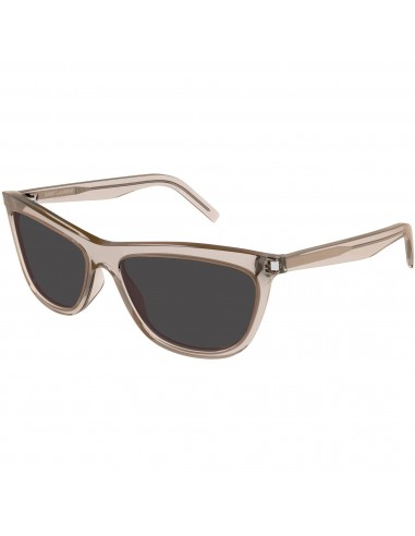 Saint Laurent Women's Sunglasses - Brown Acetate Cat Eye Frame Black Lens | SL515 006 50% de réduction en Octobre 2024