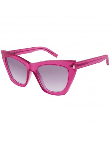 Saint Laurent Women's Sunglasses - Pink Acetate Frame Violet Lens | SL214KATE 019 JUSQU'A -70%! 