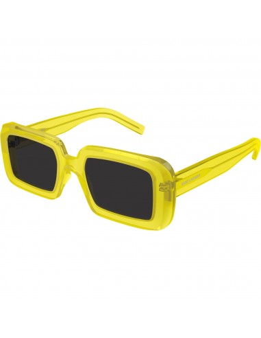 Saint Laurent Unisex Sunglasses - Yellow Acetate Frame Black Lens | SL534SUNRISE 004 outlet