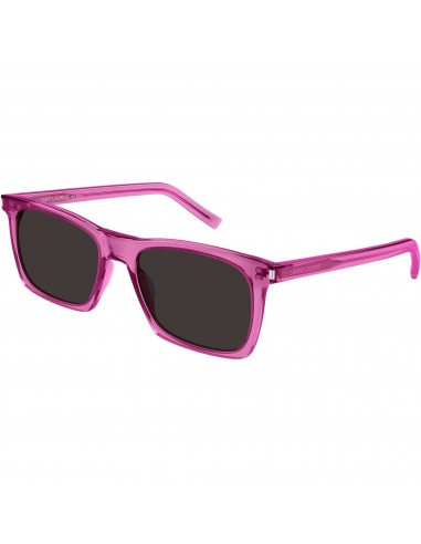 Saint Laurent Unisex Sunglasses - Pink Rectangular Shape Frame Black Lens | SL559 004 Amélioration de cerveau avec