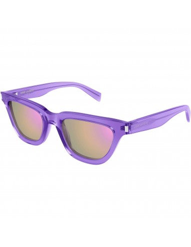 Saint Laurent Women's Sunglasses - Violet Acetate Frame Pink Lens | SL462SULPICE 014 Economisez 