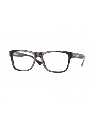 Versace Men's Eyeglasses - Havana Rectangular Frame Demo Lens | VERSACE 0VE3303 108 basket pas cher