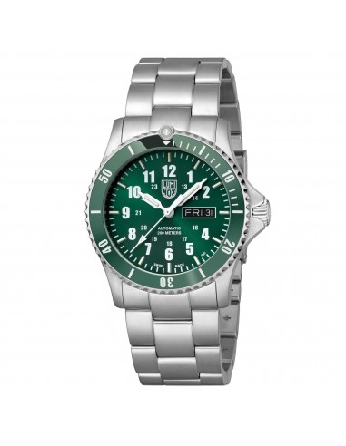 Luminox Men's Watch - Sport Timer Automatic Green Dial Steel Bracelet Dive | XS.0937 Jusqu'à 80% De Réduction