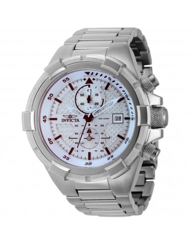 Invicta Men's Watch - Aviator Chrono Silver Dial Stainless Steel Bracelet | 39385 2024